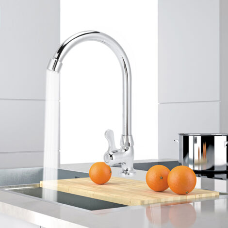 Robinetterie rotative G1/2 pour évier de cuisine, lavabo, jardin extérieur