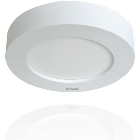 Roblan Spot LED circulaire d'intérieur 3000K - 18W