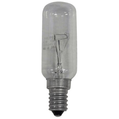 Roblin – Ampoule tube E14 40W 230V – 350 lumens pour hotte aspirante – Longueur 81mm – Diamètre 23mm – 4861063