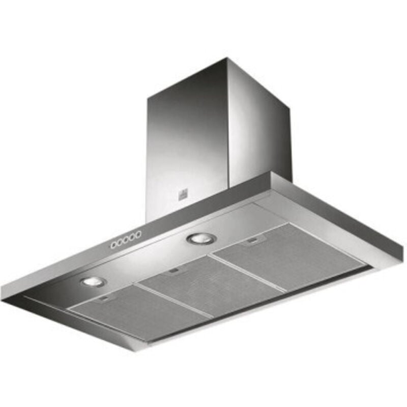 Roblin - Hotte Décorative Murale Aspirante Inox Largeur 90cm Débit d'air 580 m3/h