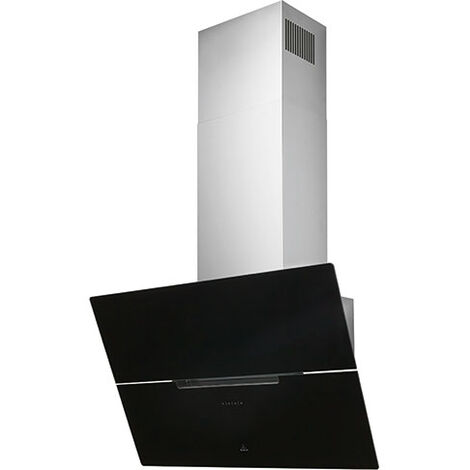 Roblin – Hotte décorative inclinée 80 cm – Moteur EVO silencieux 68 dB – Double aspiration 710 m³/h – Classe A+ – 6989541