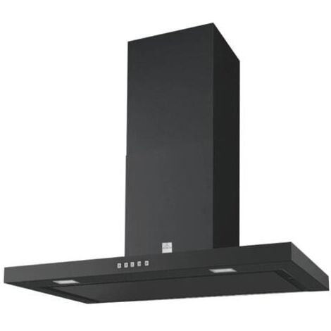 Roblin – Hotte décorative murale 900mm – Extraction 691 m³/h – 3 vitesses – Classe A – Niveau sonore 69 dB – Filtre aluminium démontable