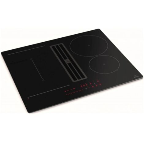 Roblin – Plaque induction 60 cm 4 foyers – Surface en verre noir – Technologie de détection automatique des récipients – MEZZO6308617