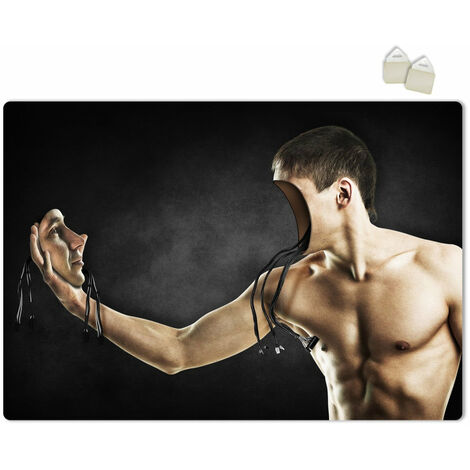 ROBOFACE - POSTER in PVC da 3mm - Misura: 70x100 cm