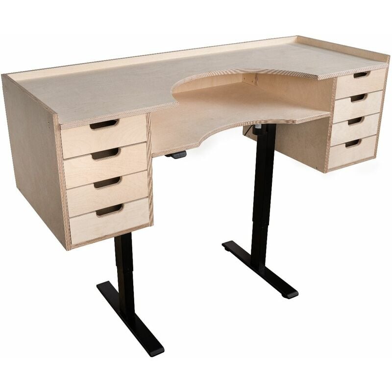 Arbor Garden Solutions - Robofex Craftsman / Jewellers Workbench - Double Drawer