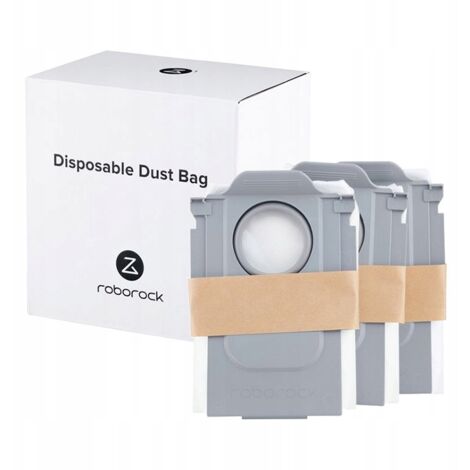 Roborock-Beutel für die Entleerungsstation Q Revo S8 MaxV Saros 10R Z70 – 3 Beutel