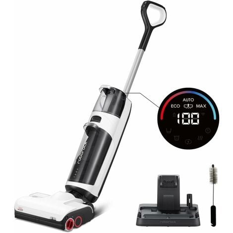 Roborock Dyad Pro Wet and Dry Vacuum Cleaner with 17000Pa Intense Power Suction, Vanquish Wet and Dry Messes with DyadPower, Self-Cleaning & Drying System, Auto Cleaning Solution Dispenser