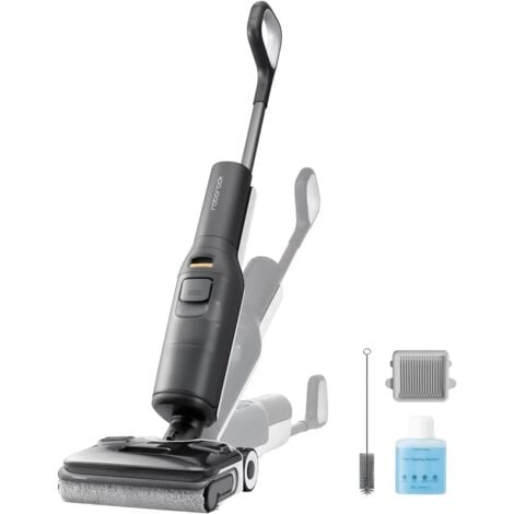 Roborock F25 ALT Nass Trockensauger Kabelloser,mit KI-unterstützten Rädern,20kPa , Heißlufttrocknung, für Hartböden, inkl. 200ml Bodenreiniger