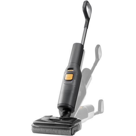 roborock F25 BX Aspirapolvere Senza Fili,Lavapavimenti 2-in-1 con Doppio Sistema Auto-Pulizia Raschietto e 0 Grotvigli, Asciugatura 90°C, Design Ultra Piatto 180°, 20 kPa Aspirazionet per Pavimenti Du