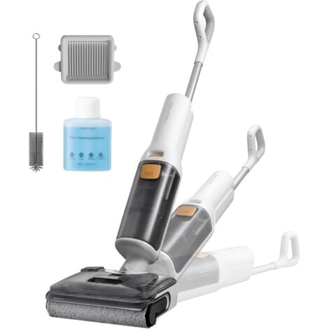 Aspirateur Laveur roborock F25 GT(Nouvelle version F25 RT), Complete Nettoyeur de Sol 20 kPa, Aspirateur sans Fil Lavage à Chaud à 90 °C, inclinable à 180°, Nettoyage Deux Bords