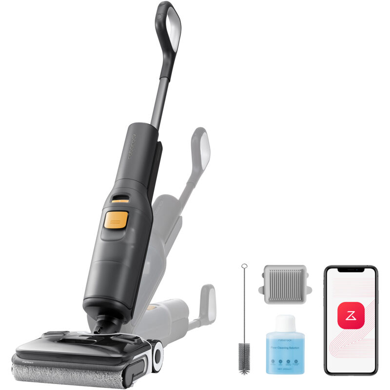 Roborock F25 Xt Nass-trocken-staubsauger, Kabelloser Staubsauger Und Mopp, 20.000 Pa Hartbodenreiniger Mit Zero Tangle, 90°c