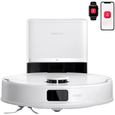 Roborock Q10 PF+ Staubsauger Roboter 10000 Pa (Upgrade von Q8 max+), Dual Anti-Tangle-System, PreciSense® LiDAR-Navigation, Weiß