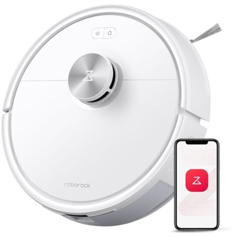 roborock Q7 M5 Saugroboter mit Wischfunktion, 10.000Pa Starker Saugkraft, Dual Anti-Tangle-System, 150Min Laufzeit, LiDAR Navigation, Staubsauger Roboter für Teppich, Tierhaare, APP Steuerung(Schwarz)