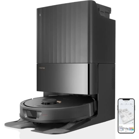 Roborock Qrevo Pro Robot Aspirapolvere, Mop Autopulente con Acqua Calda, Mop Retrattile, Aspirazione 7000 Pa, Doppio Panno Rotante, Evitamento Ostacoli 3D