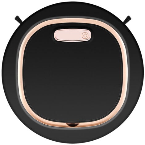 SJLERST Robot aspirador inteligente 3 en 1, succión de batería de 1200 mAh para suelos, polvo de pelo de mascotas