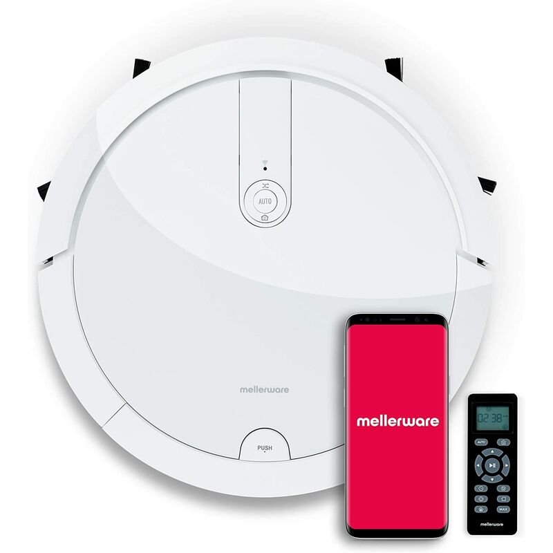 

Mellerware - Robot Aspirador Tidy! Gyro White. 4en1