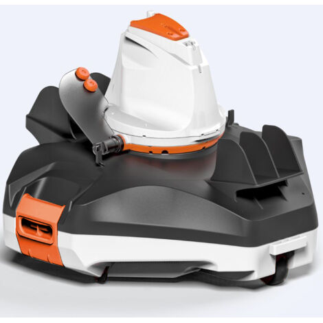 Bestway – Robot aspirateur de piscine sans fil – Compatible piscines jusqu'à 9,65m – Autonomie 90 min – Débit 2820 L/h – Filtre inox facile à nettoyer