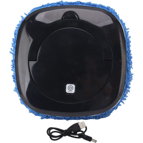 Robot Aspirateur et Laveur Automatique avec Réservoir d'Eau - Nettoyage Intégral Sols Noirs