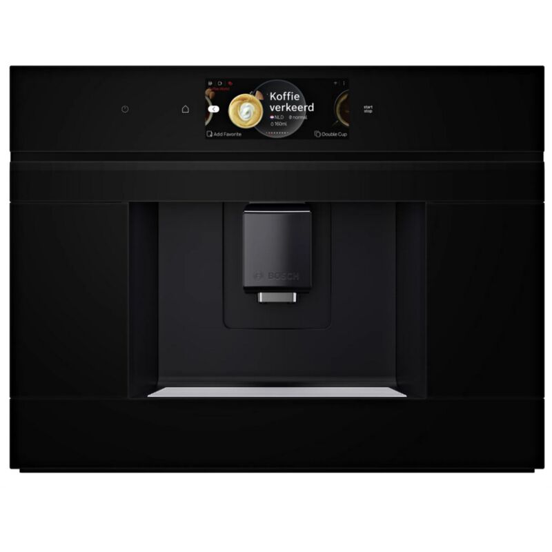 Bosch - Expresso encastrable CTL7181B0, Série 8, tout automatique, noir