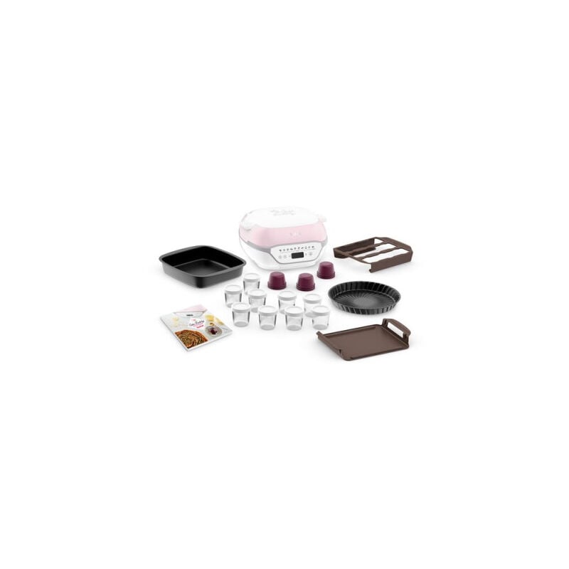 Tefal - cake factory infinity, appareil à gateau, machine à pain, yaourtière, 9 programmes KD850110