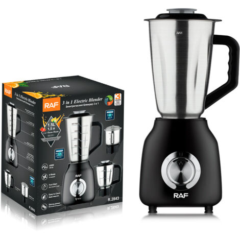 Robot culinaire électrique multifonctionnel, extracteur de jus, mixeur innovant pour cuisines en inox
