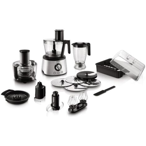 Robot da cucina 6-in-1 - PHILIPS - HR7778/00 - 1300 W - 3,4 L - Inox