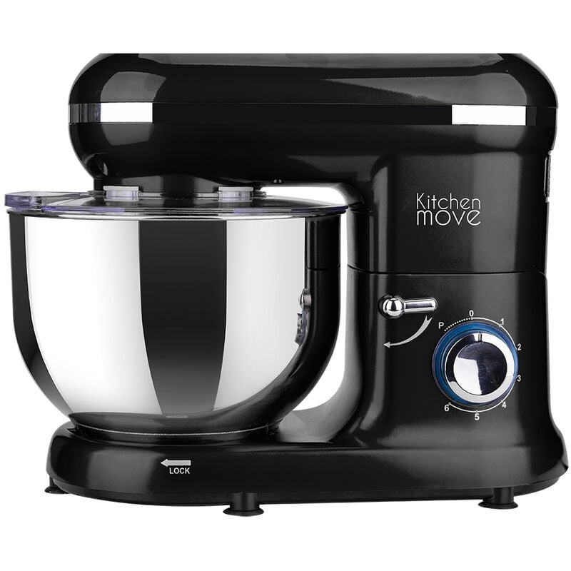 Robot pasticceria multifunzione 5,5l 1500w nero - bat-1519 black Kitchen Move