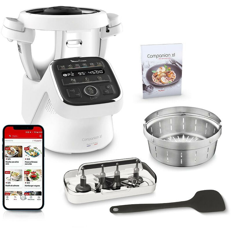 robot da cucina multifunzione 3l 1550w - yy4968fg - moulinex