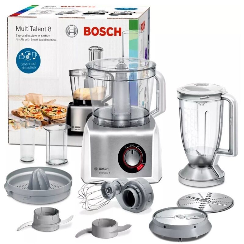Robot da cucina multifunzione bianco da 3,9 l e 1250 W - B1EMC812S8 - bosch