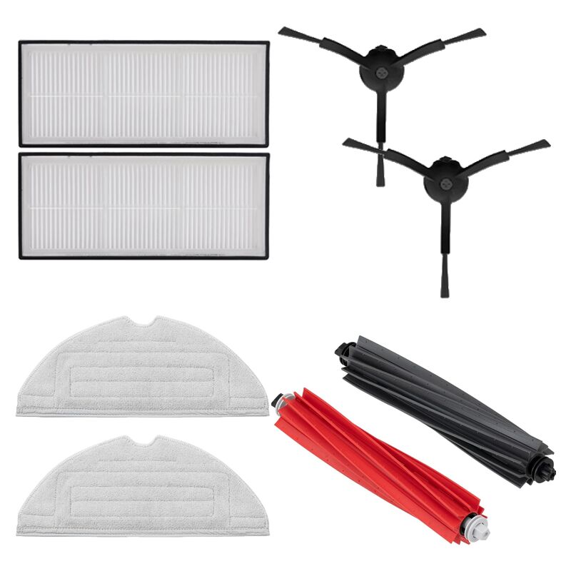 Robot de balayage Roborock S8/S8+/S8Pro Ultra/Q8 Max/Q8 Max+/Q5 Pro Robot de balayage Accessoires pour robot de balayage 1 paire de brosses