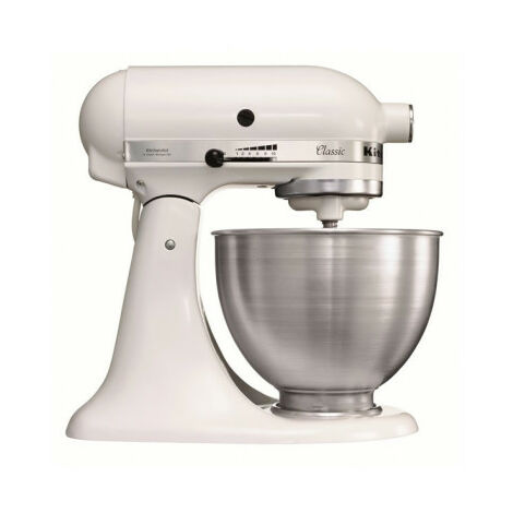 Robot de cocina classic 4,25L (+4 Accesorios) Blanco 5K45SS EWH KitchenAid - Blanco