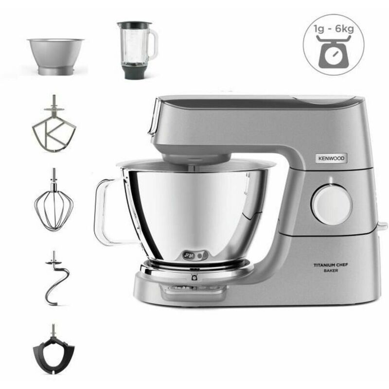 Kenwood - Robot de Cocina KVC85.124SI Plateado 1200 w