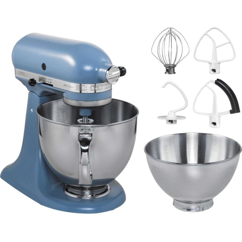 Kitchenaid - Artisan 5KSM175PSEVB - Robot de cuisine - 300 w - Blue Velvet