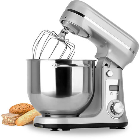 Robot culinaire 7l 1200w 6 vitesses 110v 220v cuisine stand mixeur crème  oeuf fouet blender gâteau pâte mixeur machine à pain