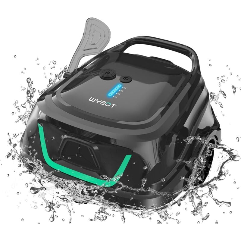 Wybot - Robot de piscine sans fil A1 - Nettoyage du fond,Batterie Gr...
