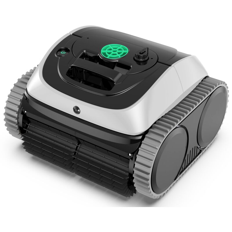 Robot de Piscine Sans Fil Wybot C1 - Nettoyage du Fond, des Parois et de la Ligne d'Eau - Contrôle via Application