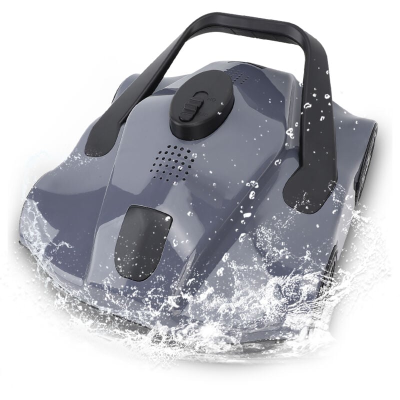 Gistuch - Robot de Piscine,Durée de Ttravail 130 Minutes, Aspirateur de Piscine sans Fil, Idéal pour Les Piscines Jusqu'à 100 m² de Taille