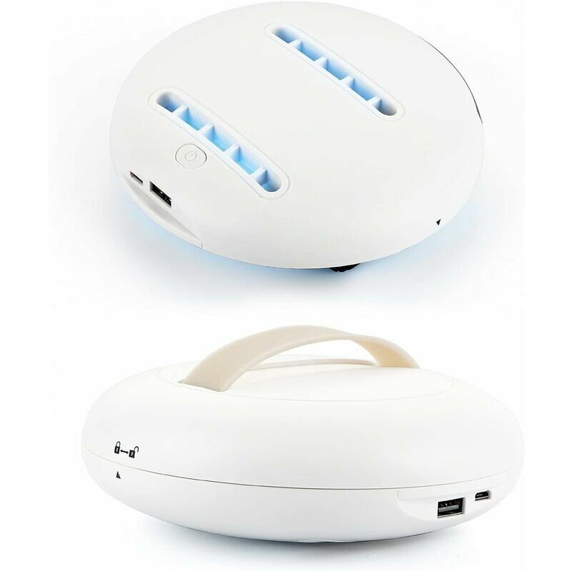 Robot d'élimination des acariens Instrument d'élimination des acariens du Pilote Automatique uv Nettoyant acariens de lit Robot de stérilisation