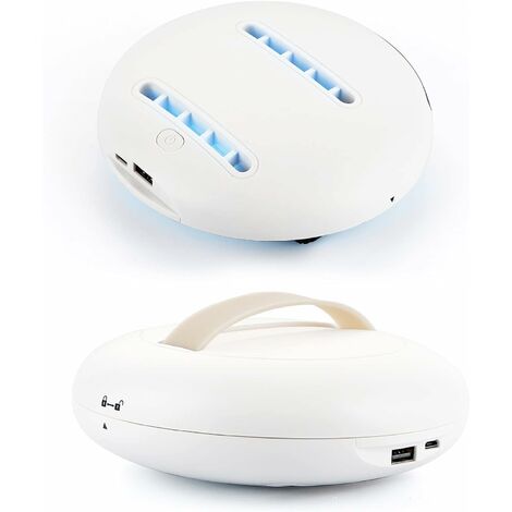 Robot d'élimination des acariens Instrument d'élimination des acariens du Pilote Automatique UV Nettoyant acariens de lit Robot de stérilisation Ultraviolet pour Matelas Oreillers Tissu
