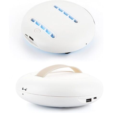 Robot d'élimination des acariens Instrument d'élimination des acariens du Pilote Automatique UV Nettoyant acariens de lit Robot de stérilisation Ultraviolet pour Matelas Oreillers Tissu-