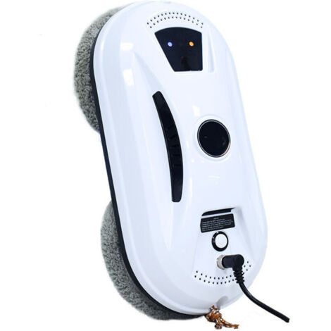 Robot lave-vitre automatique – Aspiration 2800 PA – Télécommande – Nettoyage sans rayures – Pour surfaces lisses et hautes