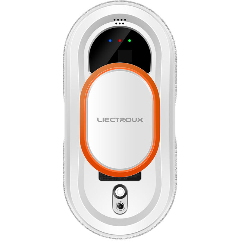 Decdeal - Robot lave vitre Liectroux HCR-09, puissance d'aspiration 2800 Pa, 3 modes de nettoyage automatique, fonction ups, détection de bord,