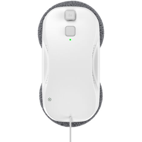Robot lave-vitres intelligent avec pulvérisation automatique, double brumisation, réservoir 60 ml, AI 4.0 et forte aspiration