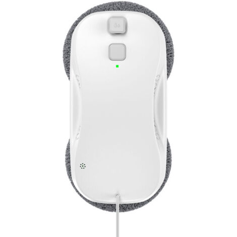 Robot Lave-Vitres Intelligent avec Pulvérisation Double, Réservoir 60 ml et Aspiration Puissante