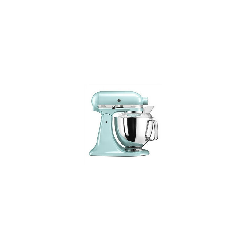 Kitchenaid - Robot ménager artisanal 4,8L bleu glacier (+ 7 accessoires) | 5KSM175 PS EIC