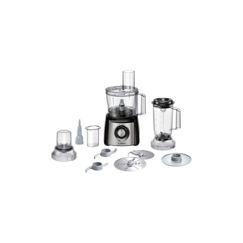 Bosch - Robot multifonctions multi talent MCM3501M - Noir et inox