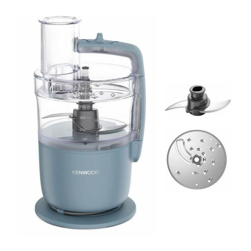 Kenwood - Robot multifonction FDP22.000GY - 1 vitesse + Pulse - 650W - Bol 1,3L + accessoires