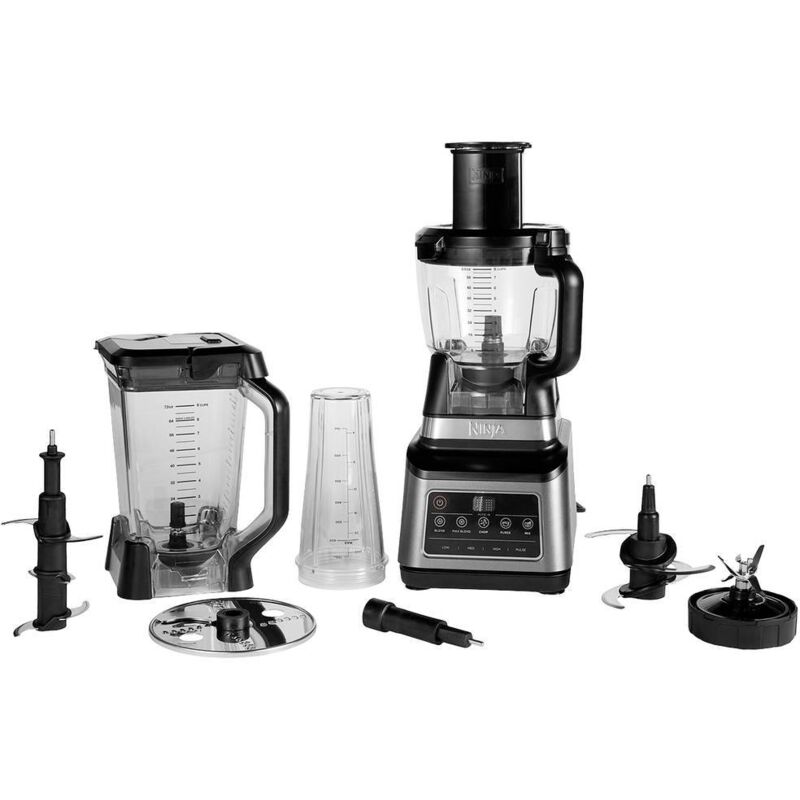 Ninja - with Auto-iQ BN800EU - Robot de cuisine - 1200 w - noir/argenté