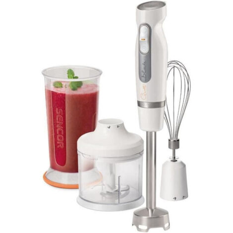 Robot multifonctions - Sencor - SHB 4378WH - 2 vitesses - 800 W - Hachoir et Fouet