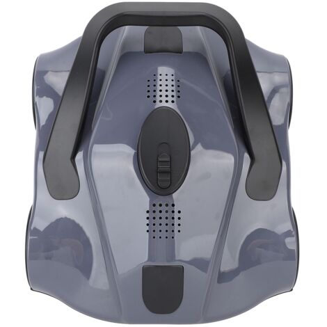 Robot Nettoyeur de Piscine, Gain de Temps, Autonomie de 130 Minutes, Aspirateur Automatique étanche IPX8 pour Piscine à Fond Plat (Prise UE)